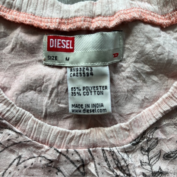 Diesel shirt with sequins and beadwork, girls size M - Picture 3 of 3